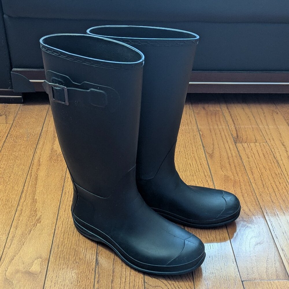 Kamik Women's Black Olivia Rain Boot - Size 9